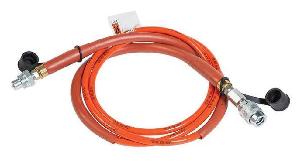 Non-Conductive Hyd Hose, 3/8 Male/Female Threaded Coupler (10 ft)