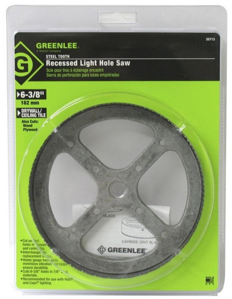 6-3/8&#34; Recessed Light Hole Saw