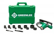 Greenlee 7306SB - 11-Ton Hydraulic Knockout Kit with Hand Pump and Slug-Buster® 1/2" - 2"