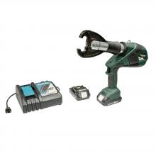 Greenlee EK425PLXD11 - EK425 PLX 6 Ton, D3 Profile Crimper, 2.0Ah Battery, 120V Charger