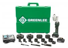 Greenlee LS100X11SB4 - Intelli-PUNCH™ Battery-Hydraulic Knockout Kit w/ Slug-Buster® 1/2" - 4"