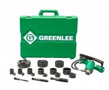 Greenlee 7309SB - 11-Ton Hydraulic Knockout Kit with Hand Pump and Slug-Buster® 1/2" - 3" and 4"