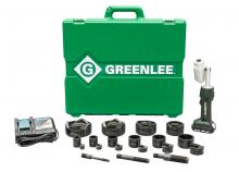 Greenlee LS50L11B4 - LS50L2 Battery-Hydraulic Knockout Kit with Slug-Buster® ½” – 4”